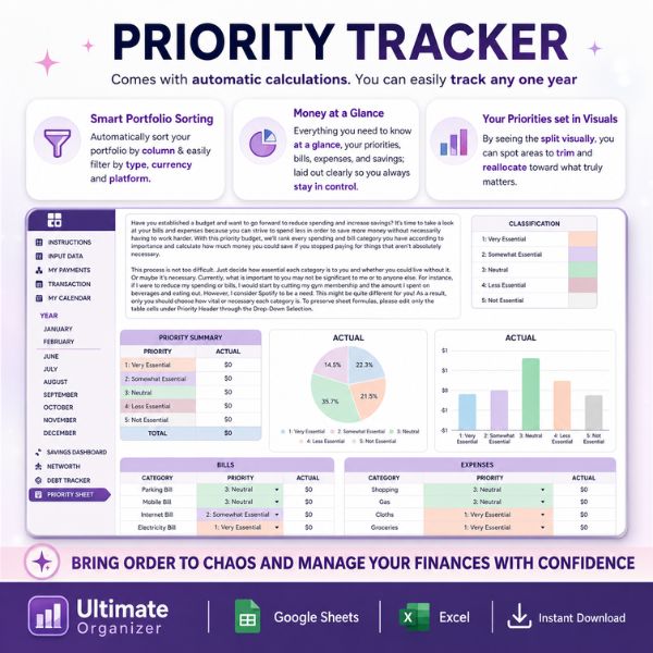 Ultimate Personal Finance Dashboard